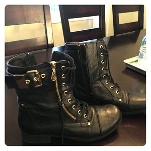 Guess Black Casual Boots